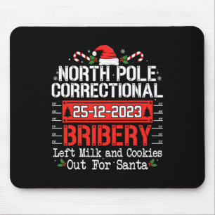 North Pole Correctional Bribery Matching Family Ch Mouse Mat