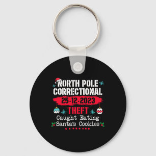 North Pole Correctional Theft Caught Eating Santa' Key Ring