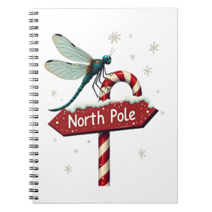 North Pole Dragonfly Notebook