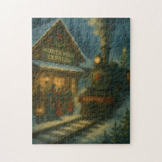 North Pole Express Jigsaw Puzzle