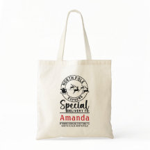North Pole Express Personalised Tote Bag
