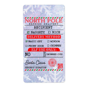 North Pole Express: Special Delivery Tag