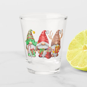 North Pole Gnomes Trio Shot Glass