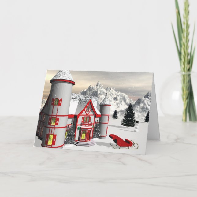 North Pole Holiday Card (Front)