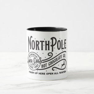 North Pole Hot Chocolate Company/Christmas Mug