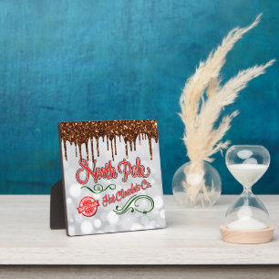 North Pole Hot Chocolate Plaque