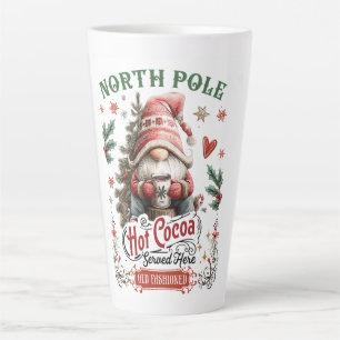North Pole Hot Cocoa – Gnome-Style Latte Mug