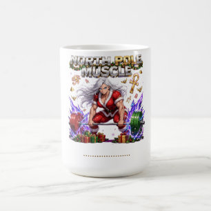 North Pole Muscle Mrs Claus - Female Christmas Gym Coffee Mug