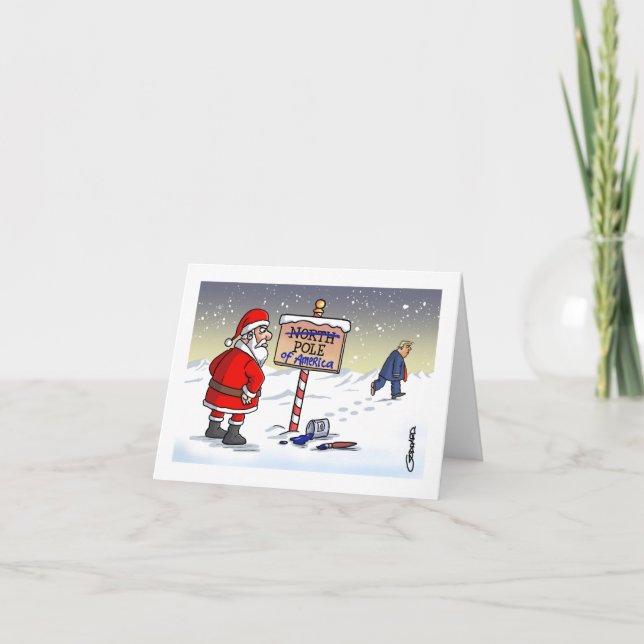 North Pole of America Card (Front)