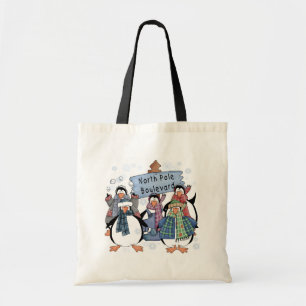 North Pole Penguins Tshirts and gifts Tote Bag