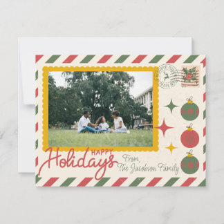 North Pole Post "Happy Holidays" Card 1 Photo