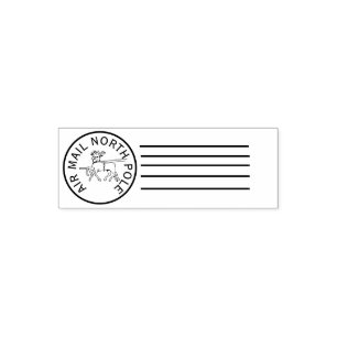 North Pole Postmark Self-inking Stamp