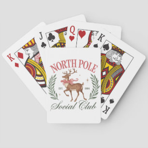 North Pole Social Club Playing Cards