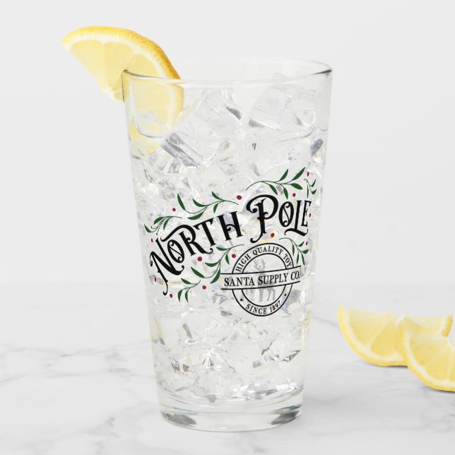 North Pole Supply Co. Glass (Front Ice)