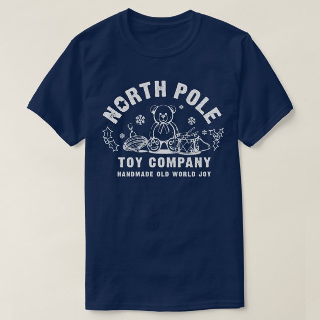 North Pole Toy Company T-Shirt (Design Front)