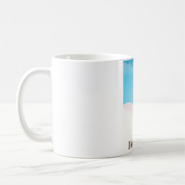 North Pole travel poster Coffee Mug (Left)