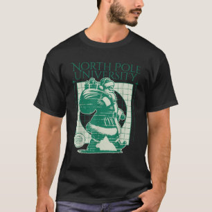 North Pole University North Pole University Retro  T-Shirt