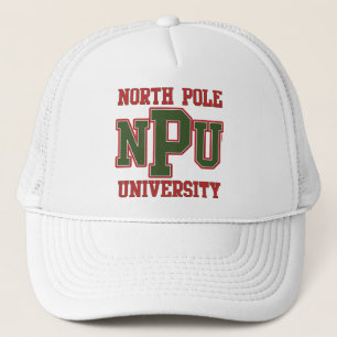 North Pole University Trucker Hat
