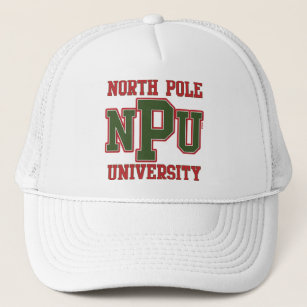 North Pole University Trucker Hat