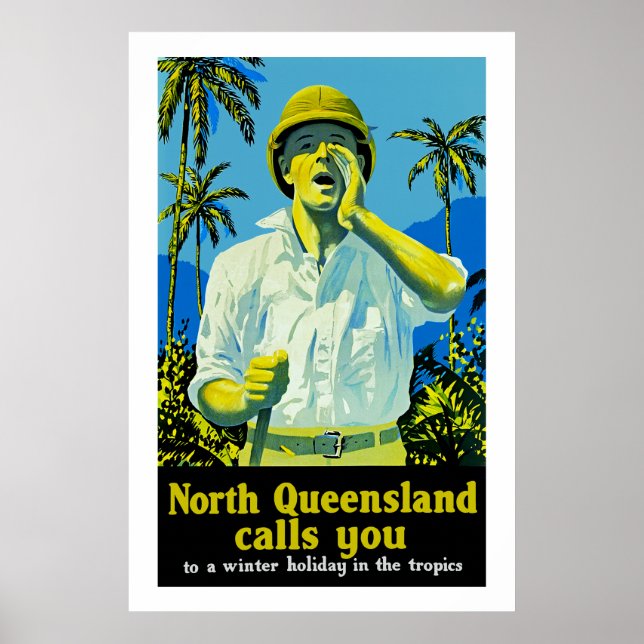 North Queensland Calls You Poster (Front)