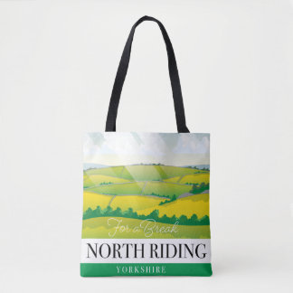 North Riding Yorkshire "for a break" Photo Print Tote Bag