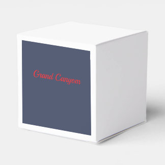 North Rim Favour Box