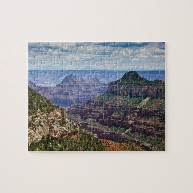 North Rim Gran Canyon - Grand Canyon National Jigsaw Puzzle (Horizontal)