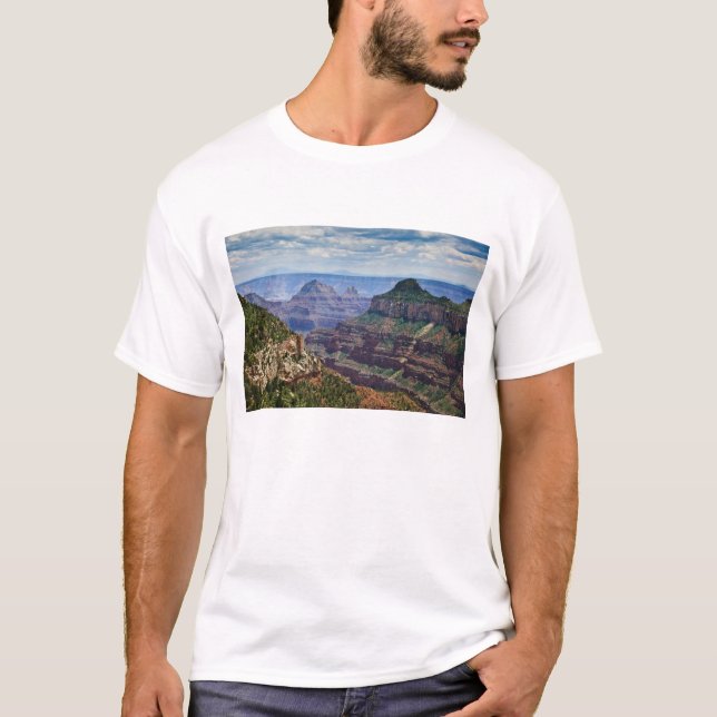 North Rim Gran Canyon - Grand Canyon National T-Shirt (Front)
