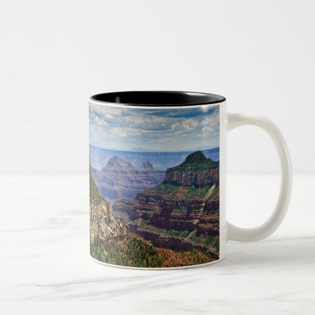 North Rim Gran Canyon - Grand Canyon National Two-Tone Coffee Mug (Right)