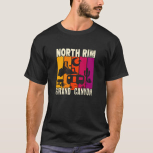North Rim Grand Canyon camping T-Shirt