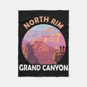 North Rim Grand Canyon I Hiked The Grand Canyon Ou Fleece Blanket