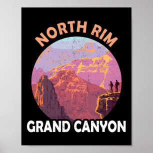 North Rim Grand Canyon I Hiked The Grand Canyon Ou Poster