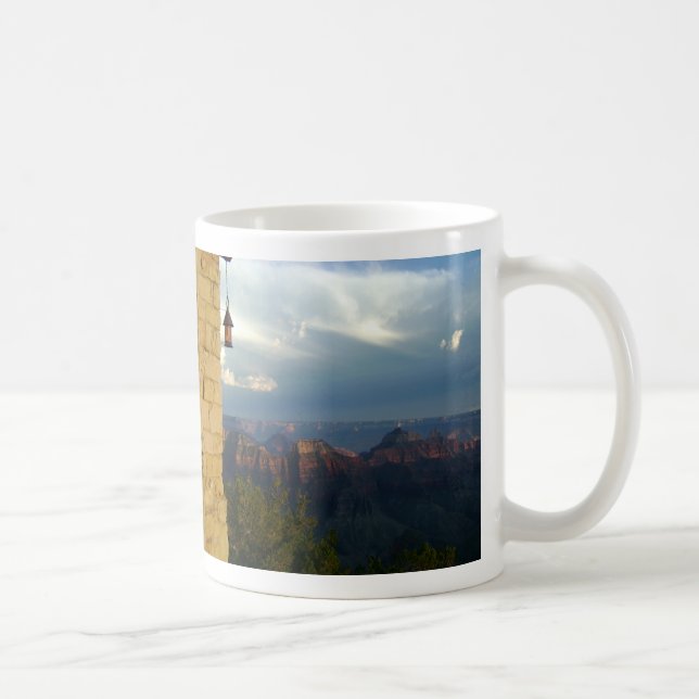 North Rim of the Grand Canyon in Arizona Coffee Mug (Right)