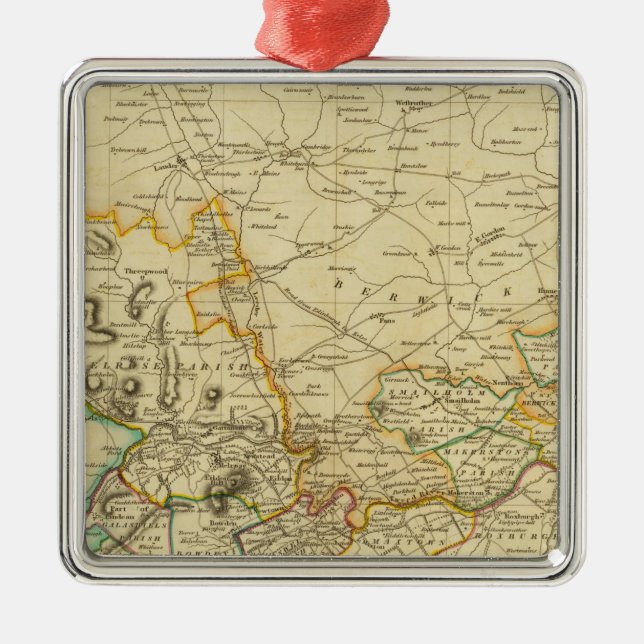 North Roxburgh Shire Metal Tree Decoration (Front)
