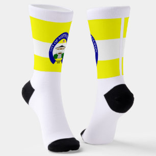 North Royalton (Ohio) city flag Socks
