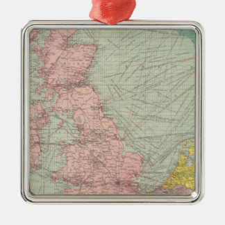 North Sea Metal Tree Decoration