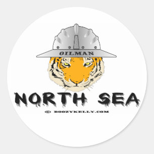 North Sea Tiger, Oil Field Sticker