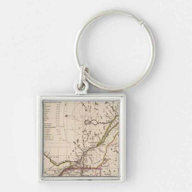 North section United States Key Ring (Front)