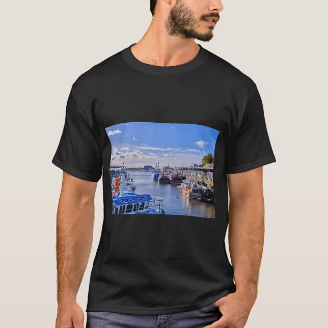 North Shields Fish Quay T-Shirt (Front)