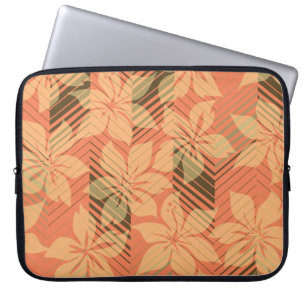 North Shore Hawaiian Hibiscus Neoprene Wetsuit Laptop Sleeve