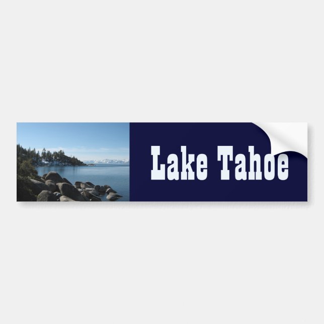North Shore Lake Tahoe, Incline Village, Nevada Bumper Sticker (Front)
