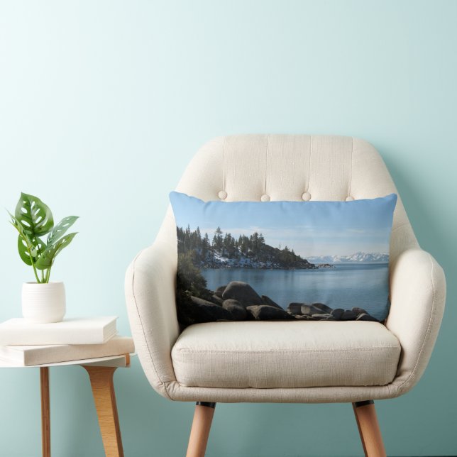 North Shore Lake Tahoe, Incline Village, Nevada Lumbar Cushion (Chair)