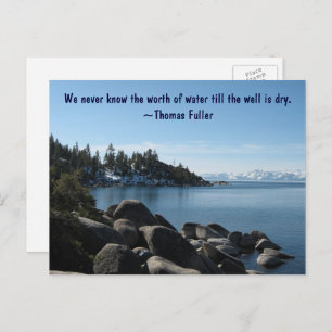 North Shore Lake Tahoe, Incline Village, Nevada Postcard