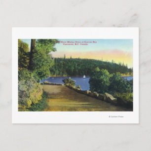 North Shore Marine Drive View of Garrow Bay Postcard