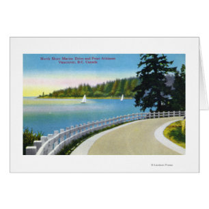 North Shore Marine Drive View of Point Atkinson