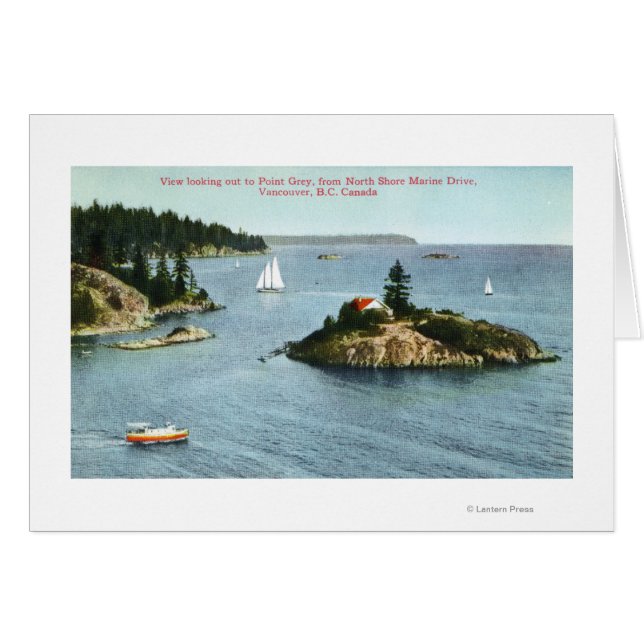 North Shore Marine Drive View of Point Grey (Front Horizontal)