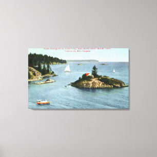 North Shore Marine Drive View of Point Grey Canvas Print