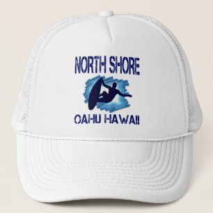 NORTH SHORE, OAHU, HAWAII TRUCKER HAT
