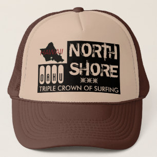 NORTH SHORE OAHU TRUCKER HAT