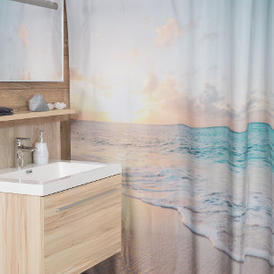 North Shore of Oahu, Hawaii Shower Curtain